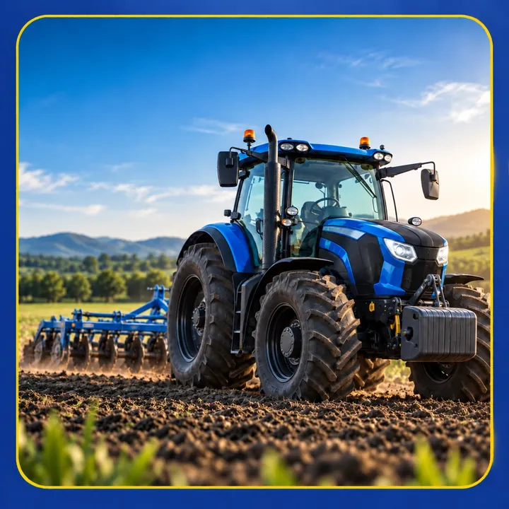 Tractor agrícola en campo - Mercado entre particulares Agrosegura